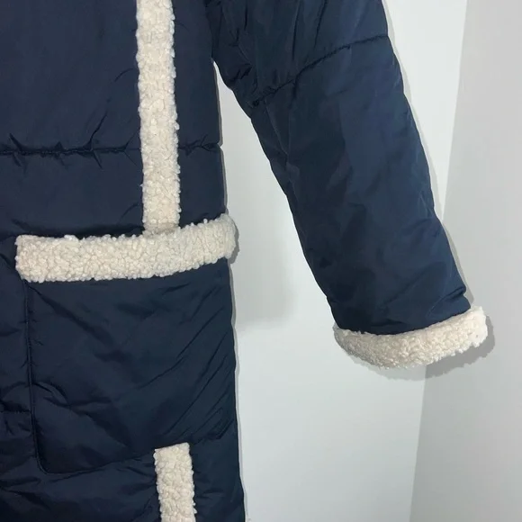 J.Crew $268 Snowday Puffer Jacket with Primaloft Navy Blue Size small - Picture 8 of 15